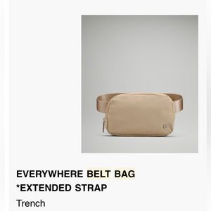 Lululemon everyday belt bag
